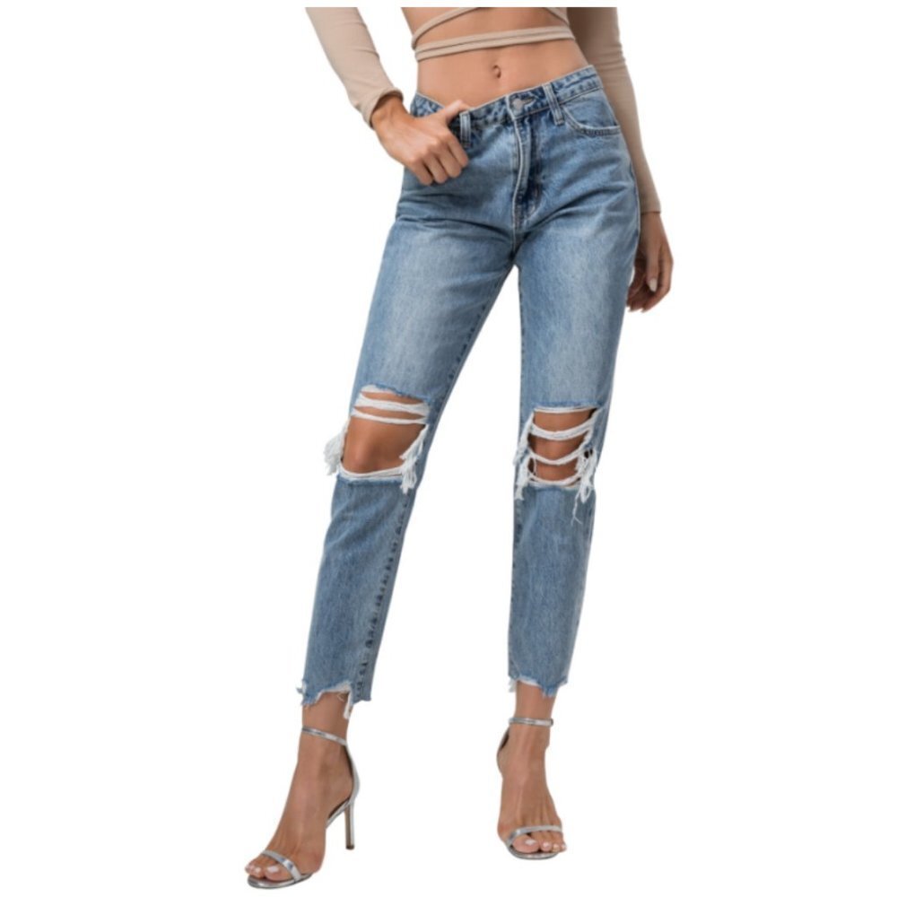 Buckle Blue Ankle & Cropped Jeans - Picture 3 of 5